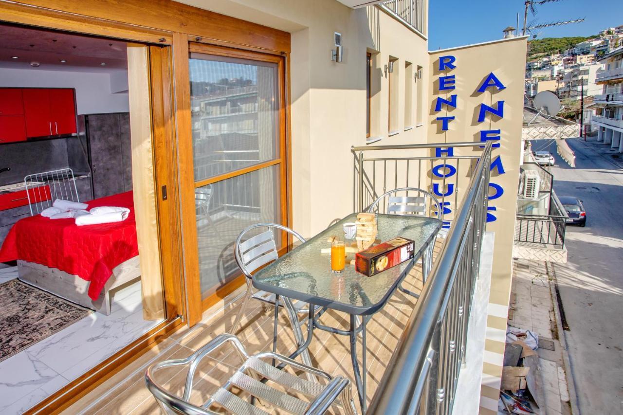 Rent House Anemos Apartment Nea Iraklitsa Ngoại thất bức ảnh