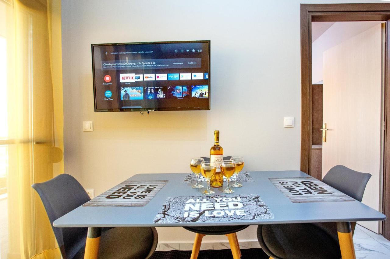 Rent House Anemos Apartment Nea Iraklitsa Ngoại thất bức ảnh