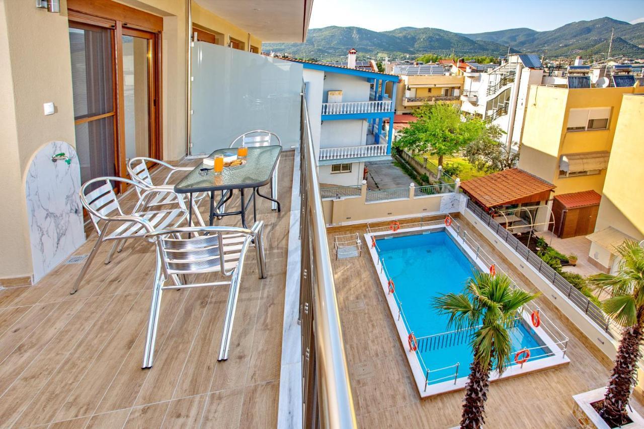 Rent House Anemos Apartment Nea Iraklitsa Ngoại thất bức ảnh