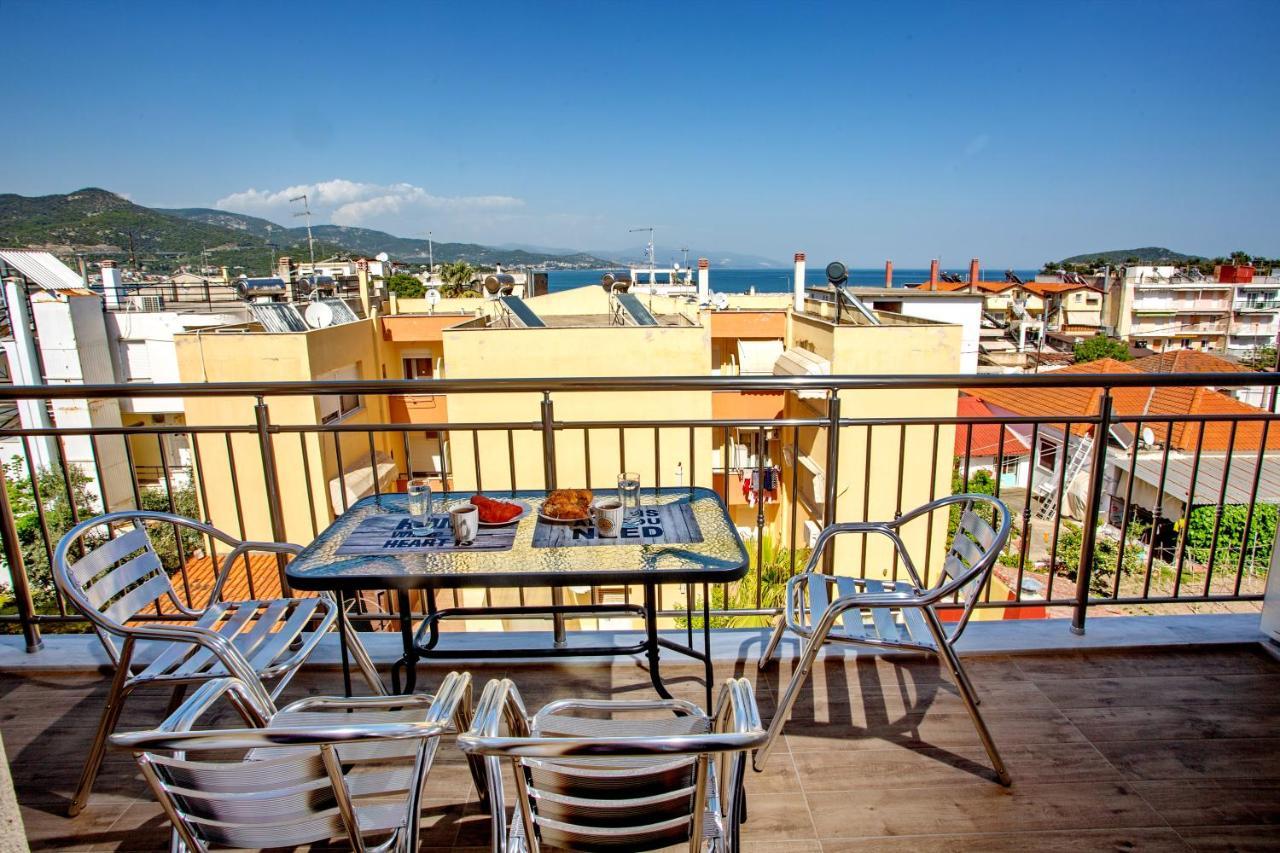 Rent House Anemos Apartment Nea Iraklitsa Ngoại thất bức ảnh
