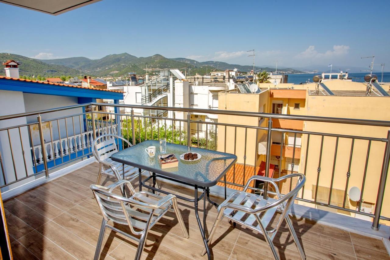 Rent House Anemos Apartment Nea Iraklitsa Ngoại thất bức ảnh