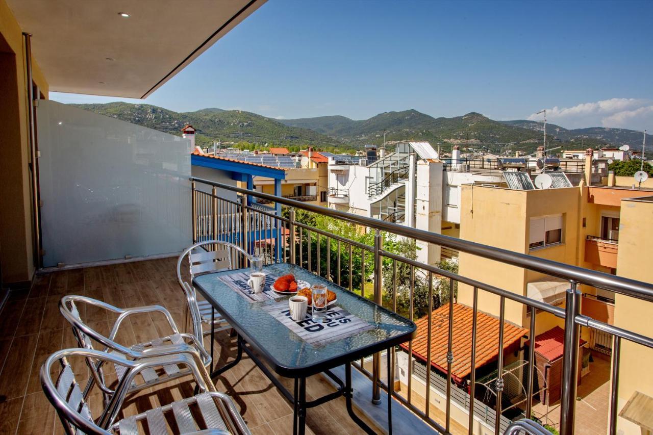 Rent House Anemos Apartment Nea Iraklitsa Ngoại thất bức ảnh
