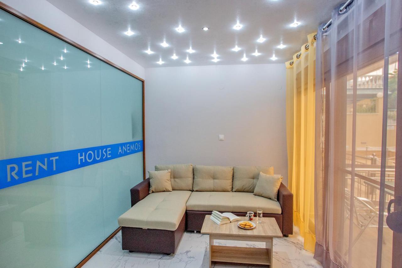 Rent House Anemos Apartment Nea Iraklitsa Ngoại thất bức ảnh
